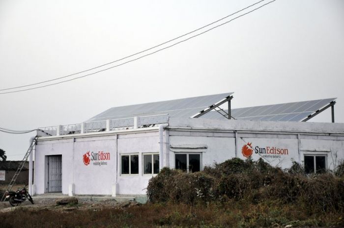 A SunEdison office in Meerwada