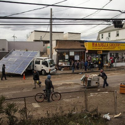 Rolling Sunshine provides solar power to Sandy victims