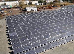 Solar at a brownfield site. 
