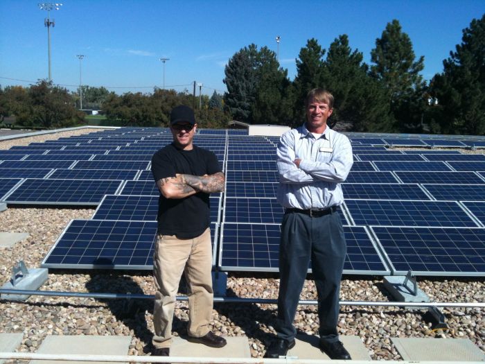 Colorado library installs solar