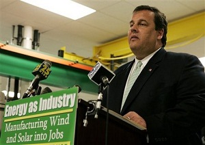 New Jersey Governor Christie unveils energy plan