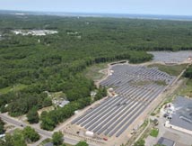 A Kearsarge Energy PV farm in Massachusetts. Courtesy Kearsarge Energy. 