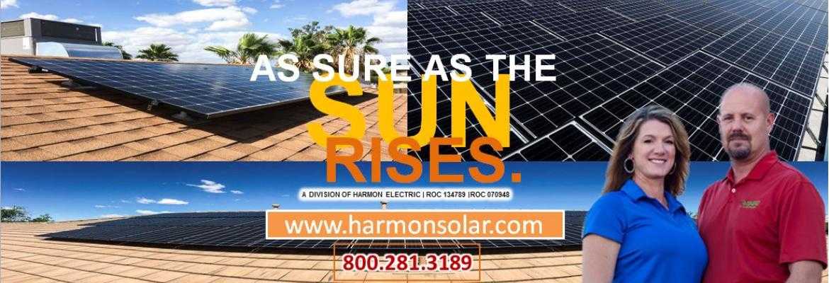 Harmon Solar; As Sure As the Sun Rises