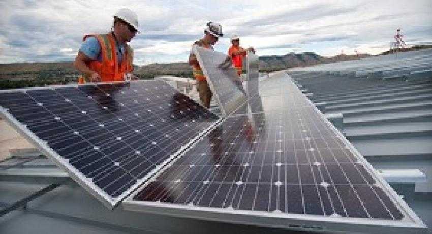 Rooftop Solar Installation 