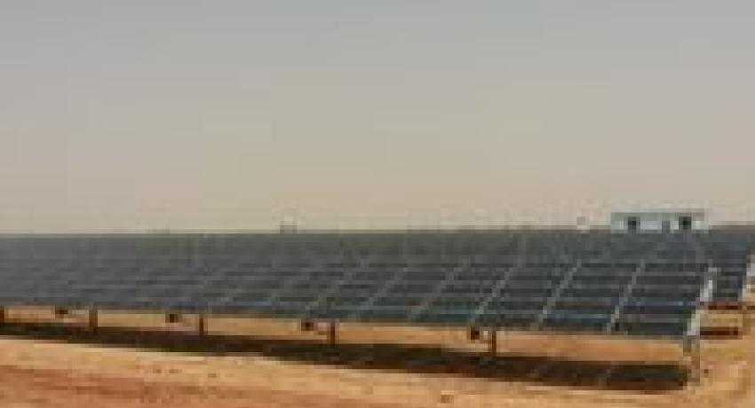 India solar array
