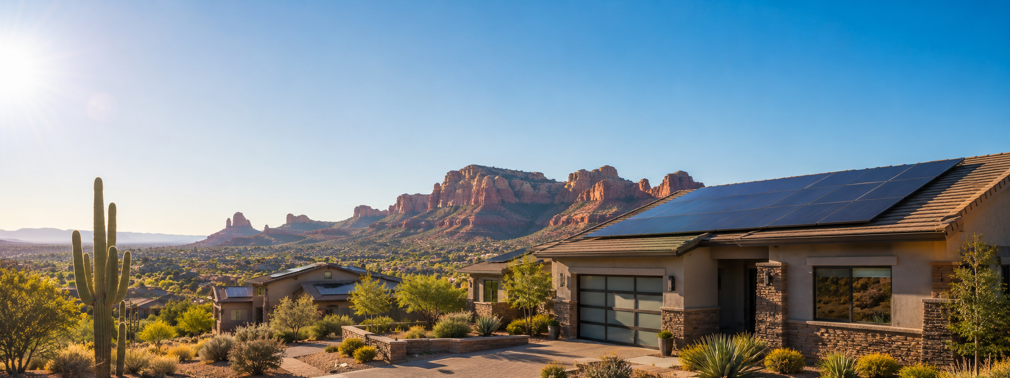 Premium Arizona solar leads — Arizona homes with rooftop solar panels