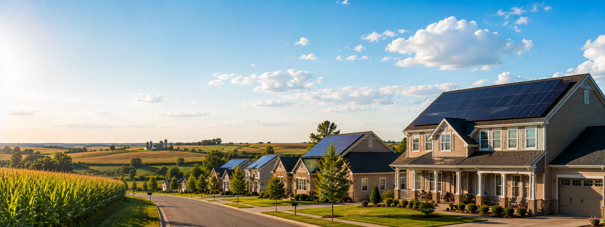 Premium Iowa solar leads — Iowa homes with rooftop solar panels