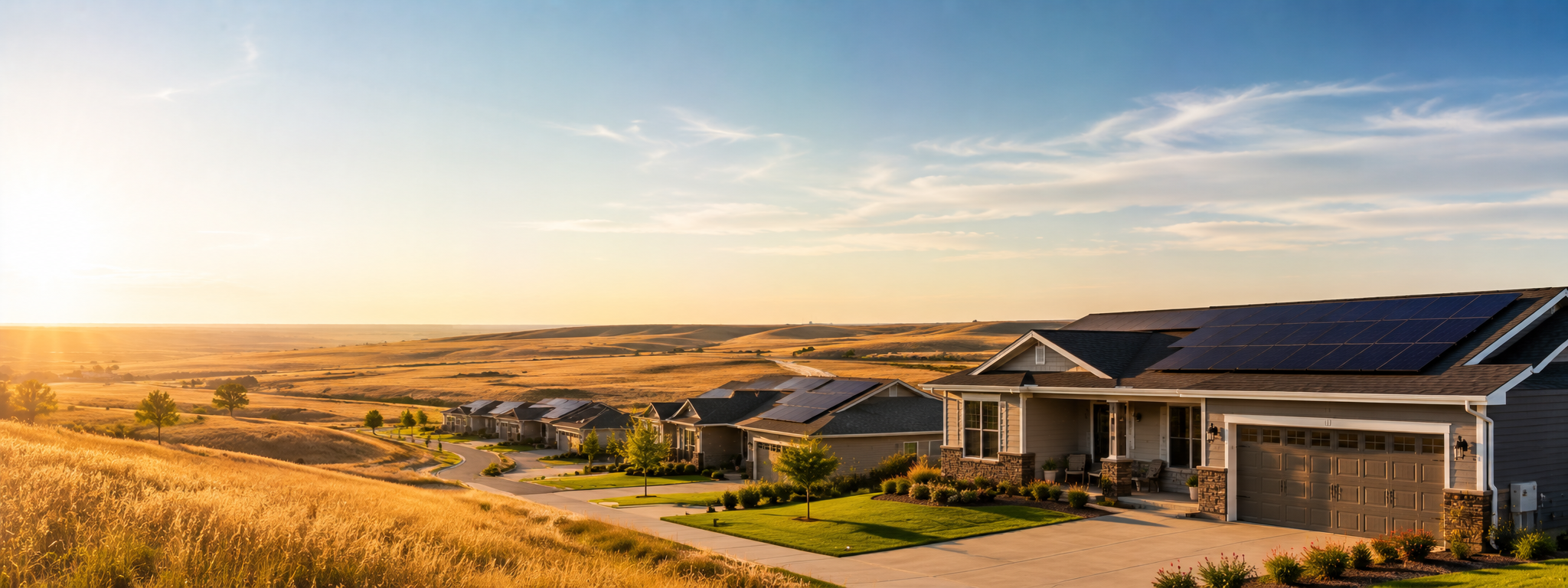 Premium Kansas solar leads — Kansas homes with rooftop solar panels
