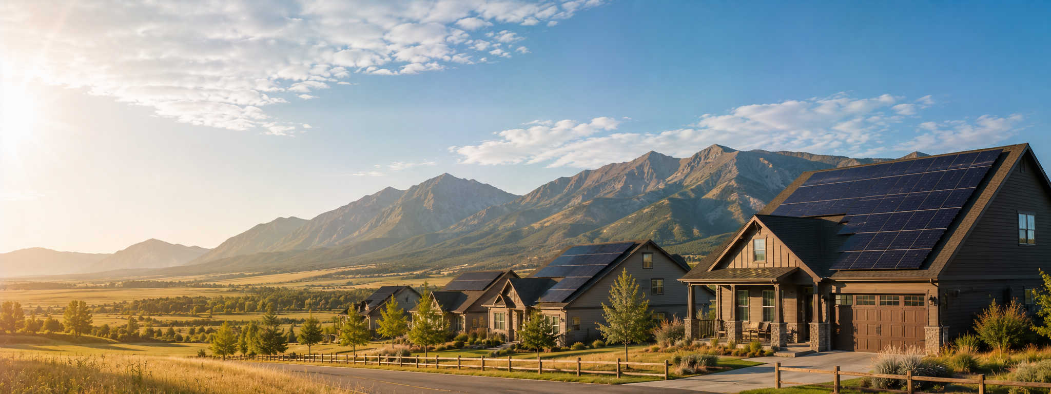 Premium Montana solar leads — Montana homes with rooftop solar panels