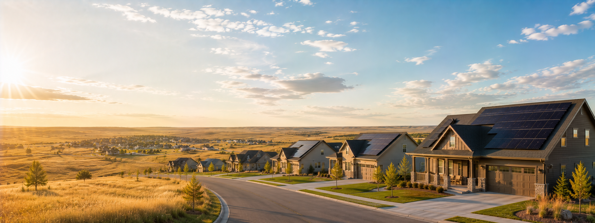 Premium Nebraska solar leads — Nebraska homes with rooftop solar panels