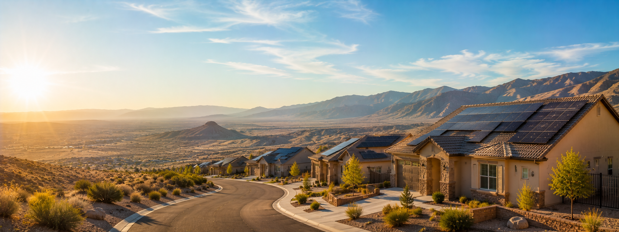 Premium Nevada solar leads — Nevada homes with rooftop solar panels