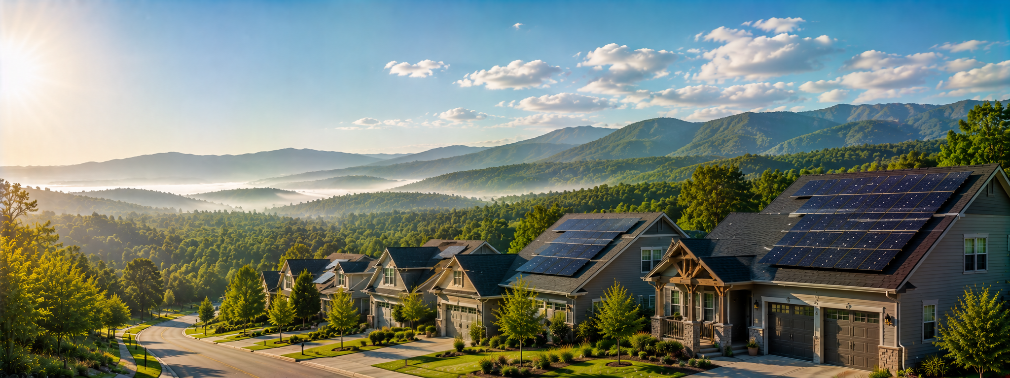 Premium Tennessee solar leads — Tennessee homes with rooftop solar panels