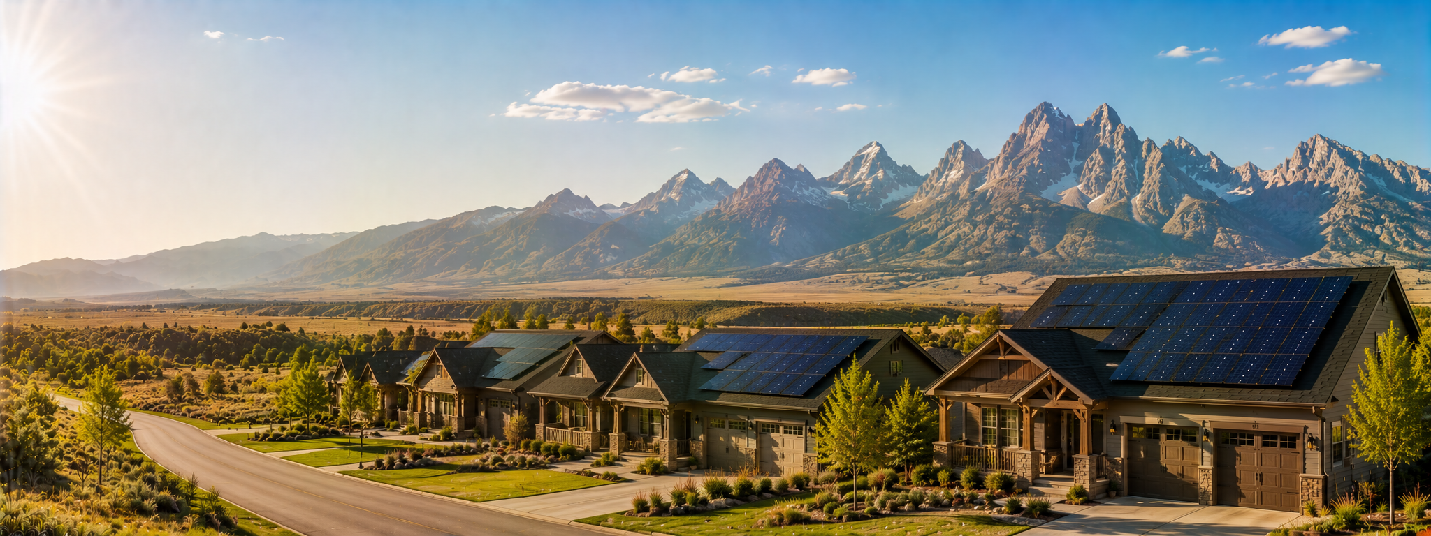 Premium Wyoming solar leads — Wyoming homes with rooftop solar panels