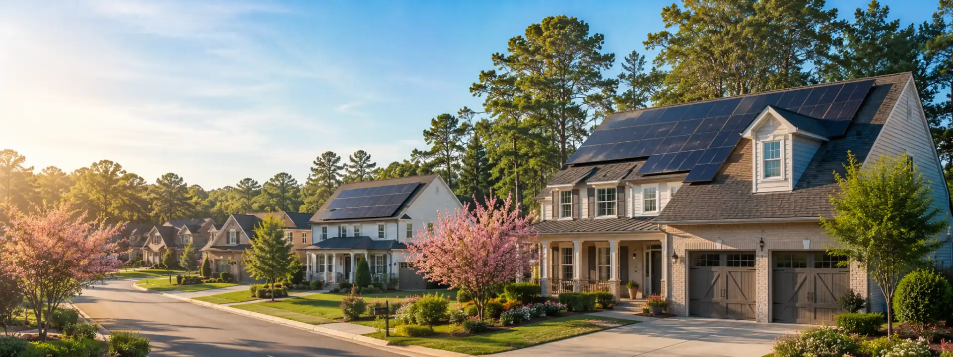 Premium Georgia solar leads — Georgia homes with rooftop solar panels