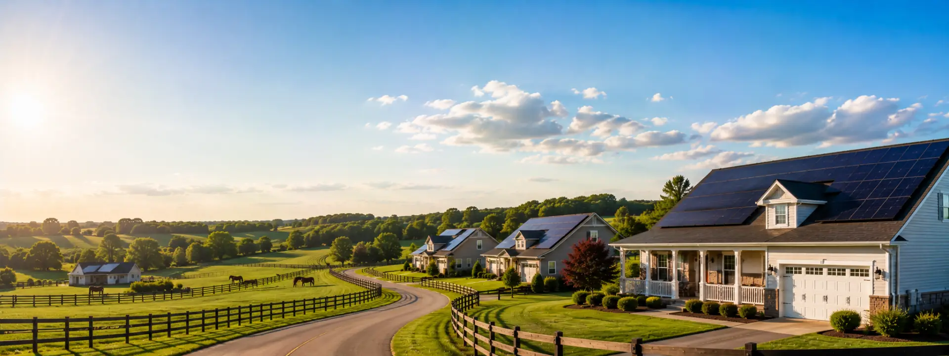 Premium Kentucky solar leads — Kentucky homes with rooftop solar panels