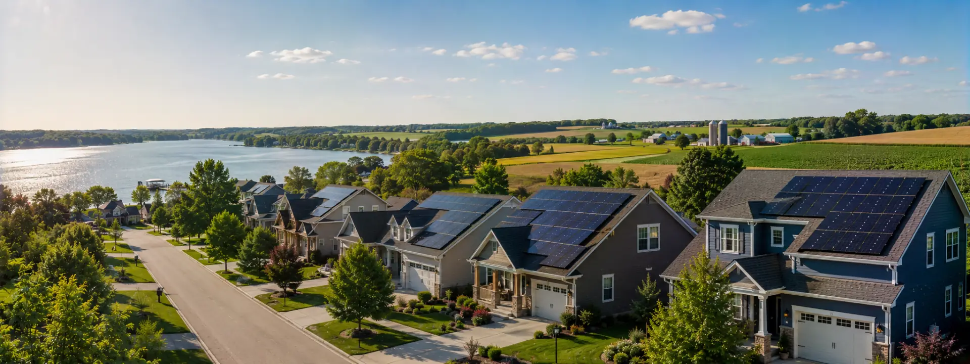 Premium Rhode Island solar leads — Rhode Island homes with rooftop solar panels