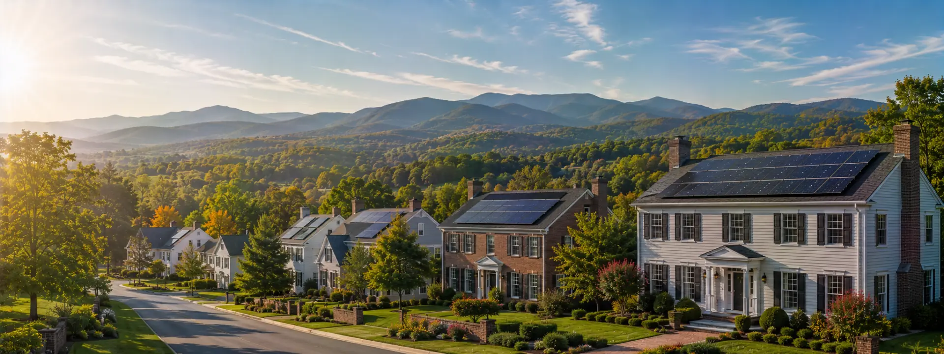 Premium Virginia solar leads — Virginia homes with rooftop solar panels